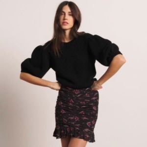 NWT ba&sh Aztec Mini Skirt Sz M (2=M)